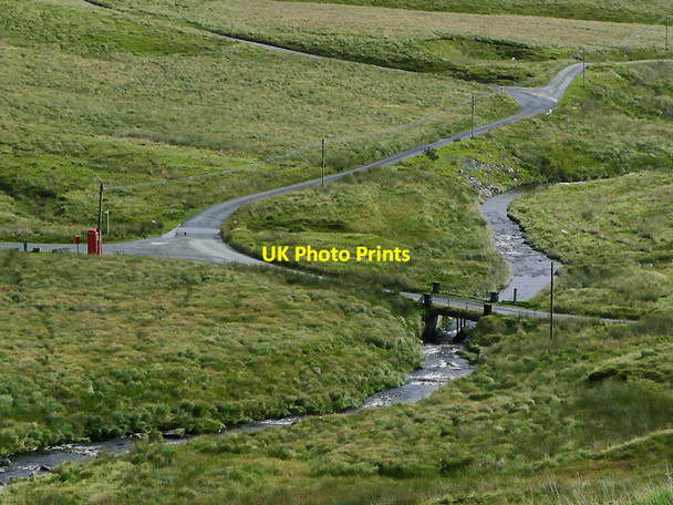Photo 6"x4" Afon Camddwr at Nantymaen Bridge, Ceredigion Esgair Ffrwd c2010