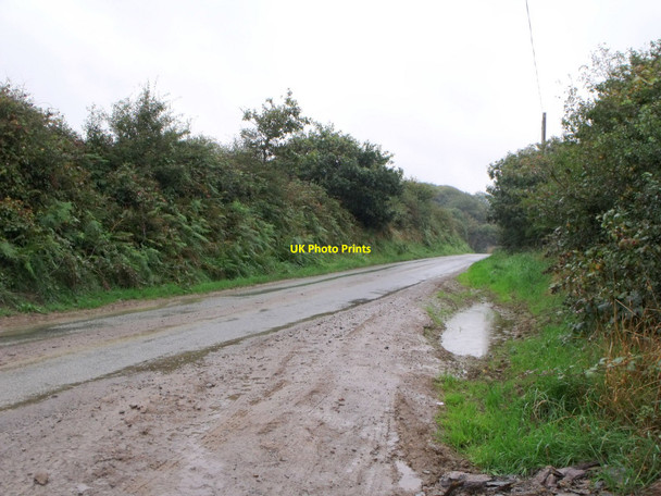 Photo 6"x4" Minor road west of Treffgarne, Pembrokeshire Leweston c2010
