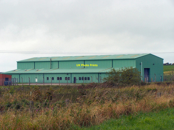 Photo 6"x4" Shed on Kirkcudbright Training Area Dundrennan c2010