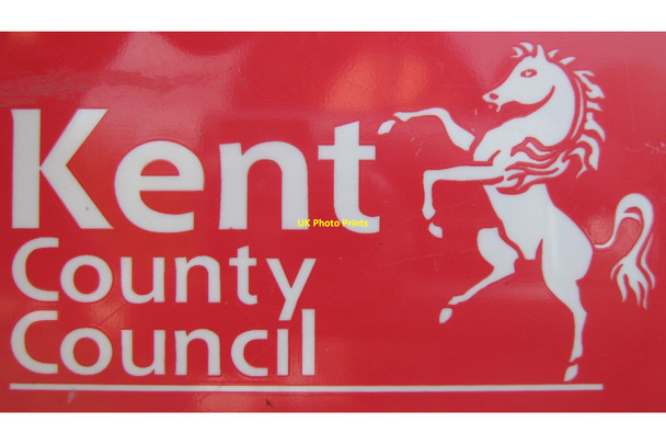 Photo 6"x4" Kent County Council Sign Broad Street\/TR1140 c2010