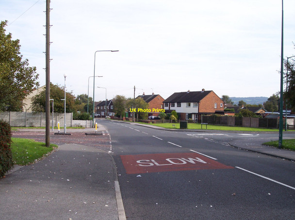 Photo 6"x4" School Lane crosses Kiln Lane in Skelmersdale Skelmersdale c2010