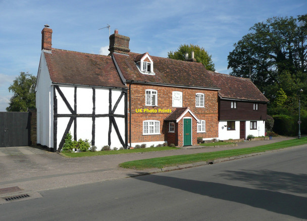 Photo 6"x4" Vine Cottage, High Street, Great Offley Great Offley c2010