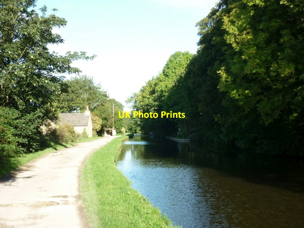 Photo 6"x4" Walking along the Leeds to Liverpool Canal #229 Keighley c2010