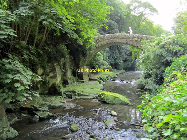Photo 6"x4" Bridge to west of Jesmond Dene Mill Longbenton c2010