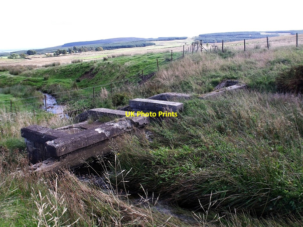 Photo 6"x4" Weir on the Buckie Craigengelt Hill c2010