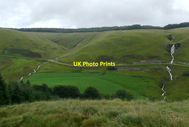Photo 6"x4" Across Cwm Tywi near Nant-y-stalwyn, Powys Nant-ystalwyn c2010