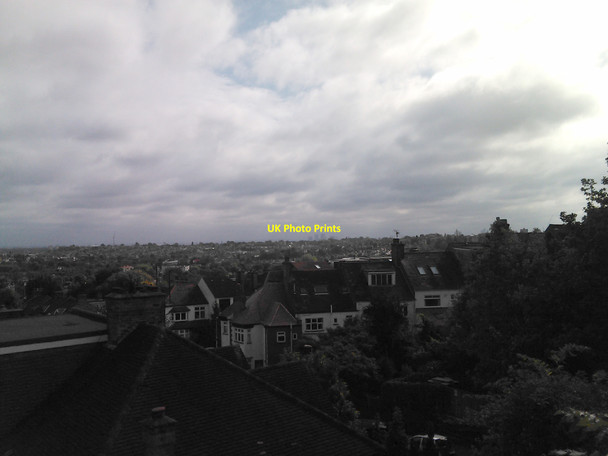 Photo 6"x4" View of London from the viaduct on Parkland Walk #2 Hornsey c2010