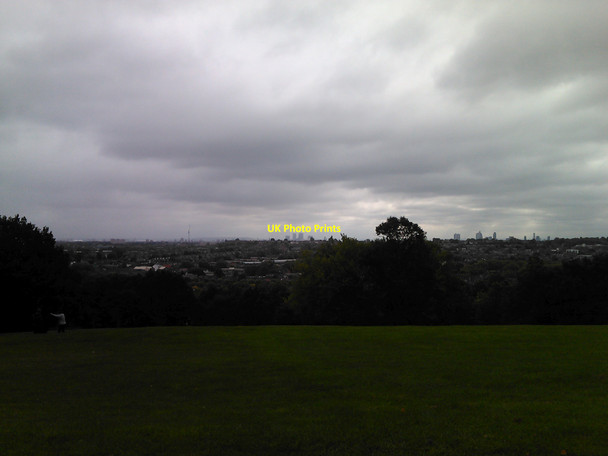 Photo 6"x4" Panorama from Alexandra Palace Wood Green\/TQ3090 c2010