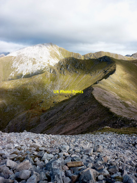 Photo 6"x4" The Mamores ridge towards Stob Ban Stob B\u00e0n\/NN1465 c2010