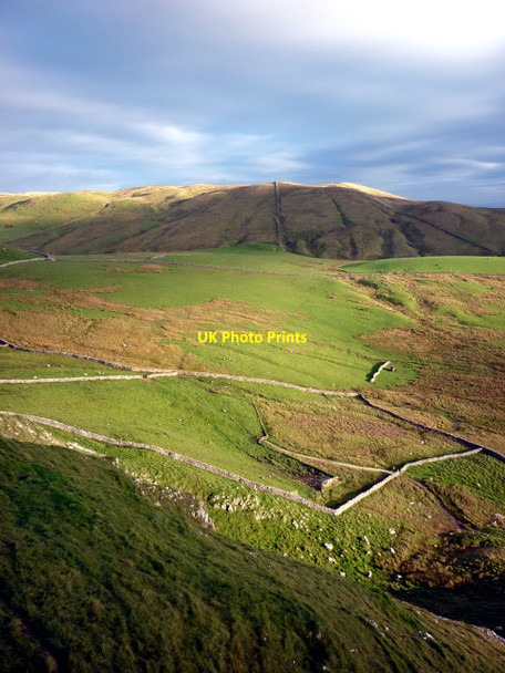 Photo 6"x4" Walled enclosure below Attermire Scar Langcliffe\/SD8265 c2010