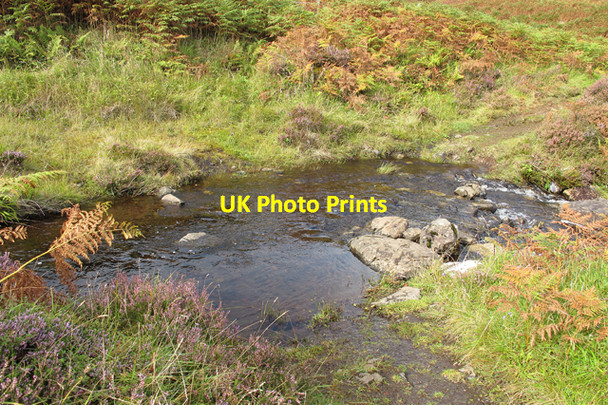 Photo 6"x4" Ford on the Idrigill Burn Beinn na Moine c2010