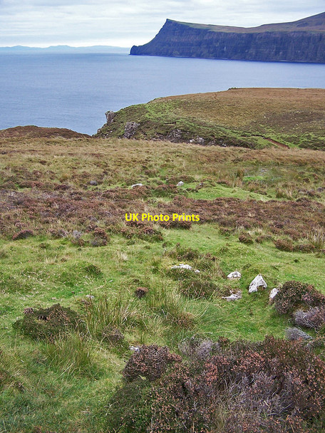 Photo 6"x4" Over the shielings Lower Milovaig c2010