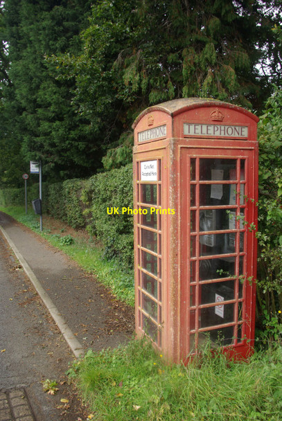Photo 6"x4" Telephone box in Market Weston Market Weston c2010
