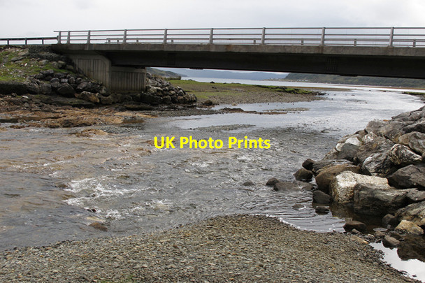 Photo 6"x4" Bridge over Abhainn an t-Sratha Mhoir Torrin\/Na Torrin c2010
