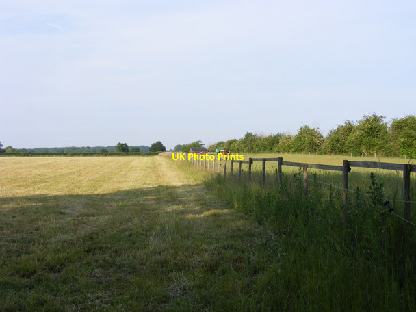 Photo 6"x4" Meadow and Paddock near Brampton Station Redisham c2010