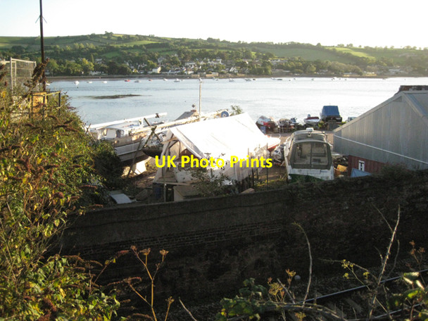 Photo 6"x4" Boatyard between the railway and the river Teign, Teignmouth Teignmouth c2010