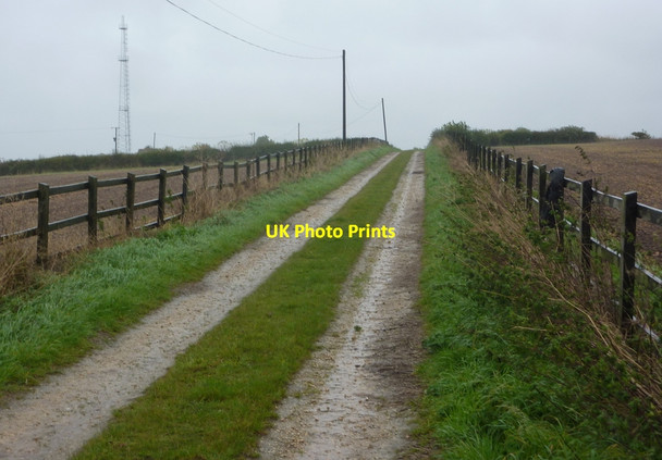 Photo 6"x4" Track on Laxton Common Kirton\/SK6969 c2010
