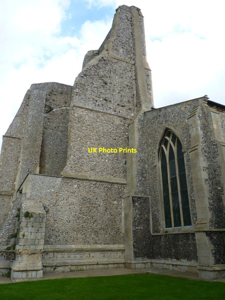 Photo 6"x4" Ruined tower North Walsham c2010