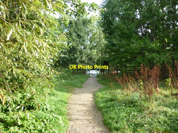 Photo 6"x4" The path comes out at Smithy Mills Lane, Leeds Meanwood c2010
