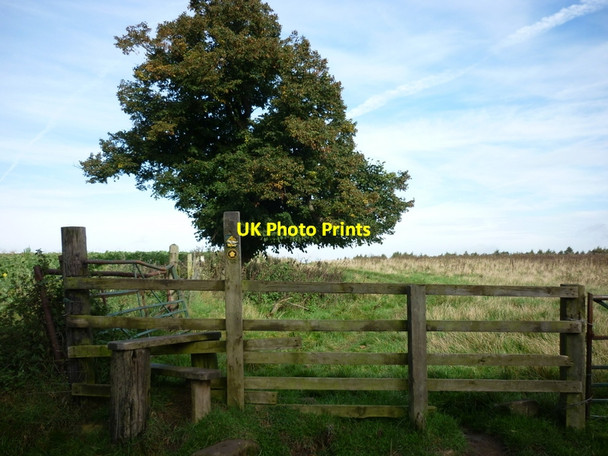 Photo 6"x4" The Dales Way goes over this stile Alwoodley Park c2010