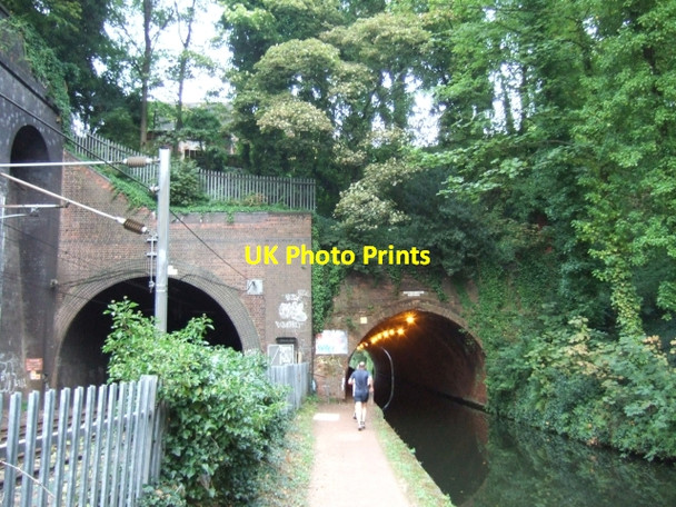 Photo 6"x4" The Edgbaston Tunnel Chad Valley c2010 P1