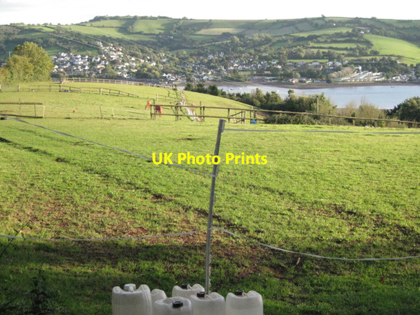 Photo 6"x4" Paddocks by The Lea Teignmouth c2010