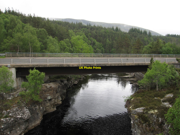 Photo 6"x4" New bridge at Silverbridge Strath Garve \/ Srath Gairbh c2010