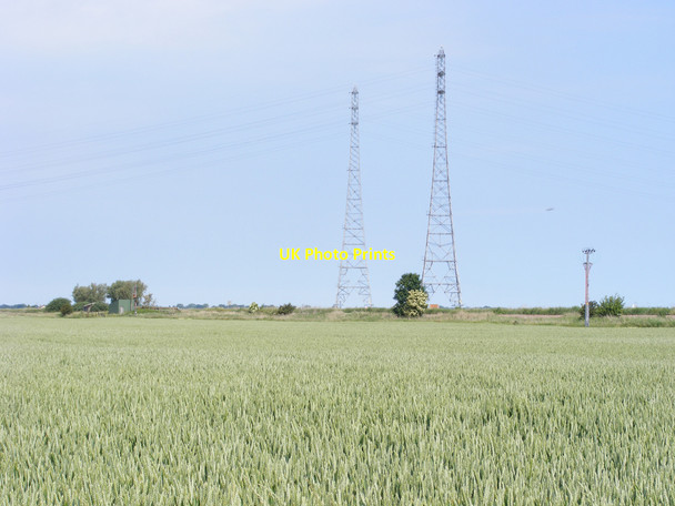 Photo 6"x4" Haddiscoe Marshes towards the New Cut St Olaves c2010