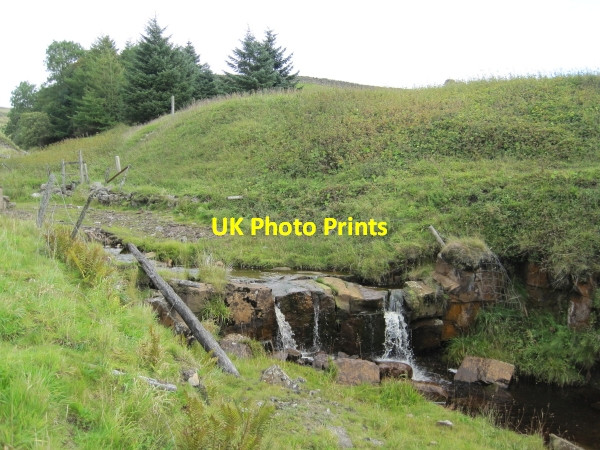 Photo 6"x4" Waterfall on Gudham Gill Nenthead c2010