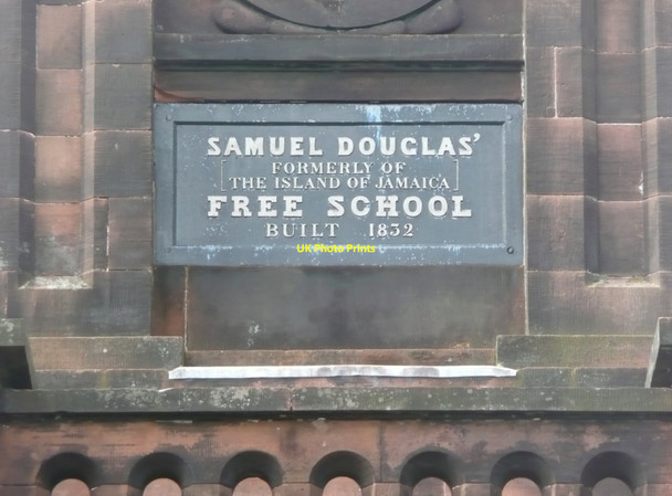 Photo 6"x4" Date stone on Samuel Douglas's School, Newton Stewart Newton Stewart c2010
