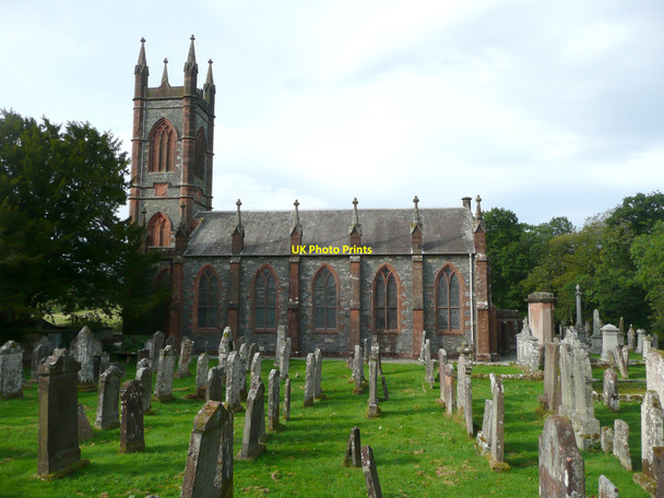 Photo 6"x4" Minnigaff Church Newton Stewart c2010