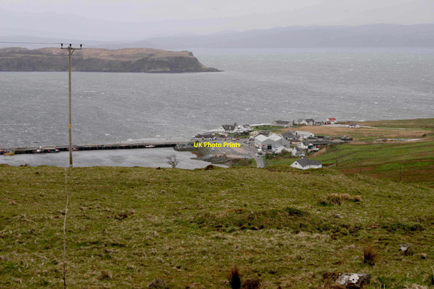 Photo 6"x4" Uig, Isle of Skye, Ferry Terminal Uig\/NG3963 c2006