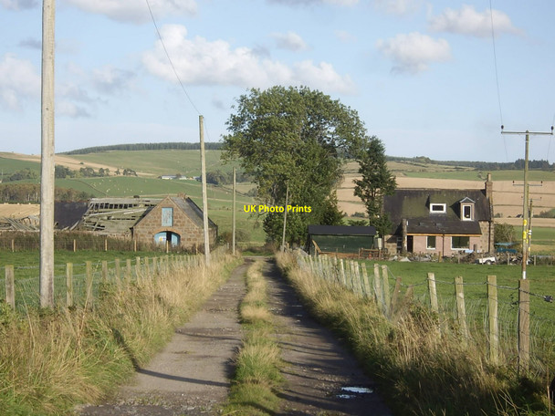 Photo 6"x4" Access to Mains of Auchenhove Lumphanan c2010