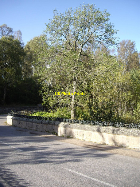 Photo 6"x4" South Deeside Road over the Water of Tanar Birsemore c2010