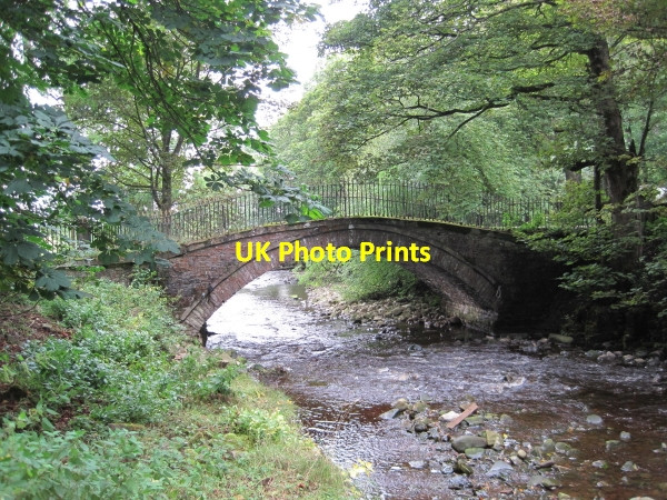 Photo 6"x4" Lovelady Shield Bridge Galligill c2010