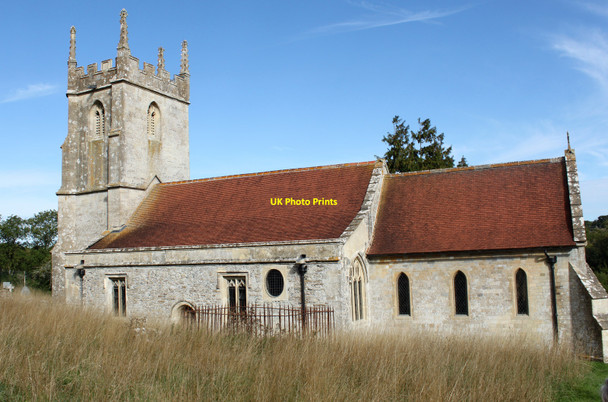 Photo 6"x4" 2010 : St.Giles Church, Imber the southern aspect Imber c2010