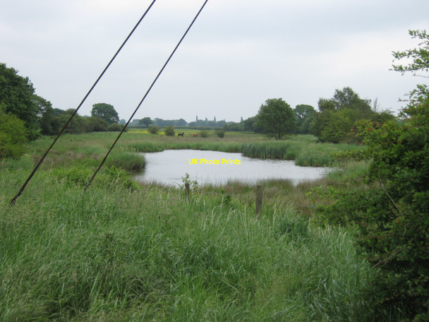 Photo 6"x4" Pond in Field Hobble End c2010