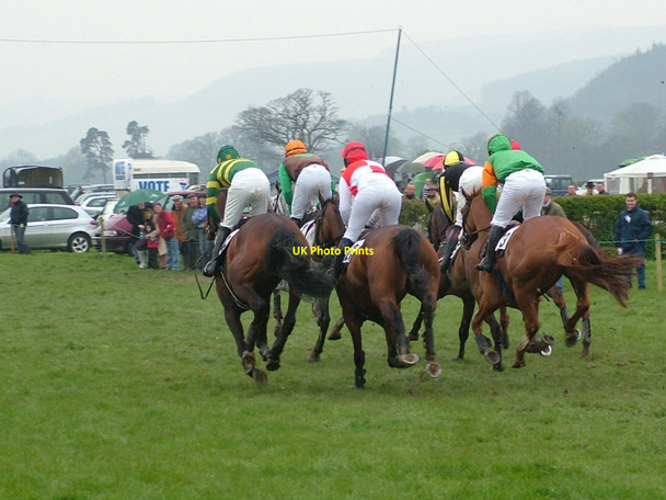 Photo 6"x4" Brampton Bryan point-to-point Brampton Bryan c2005