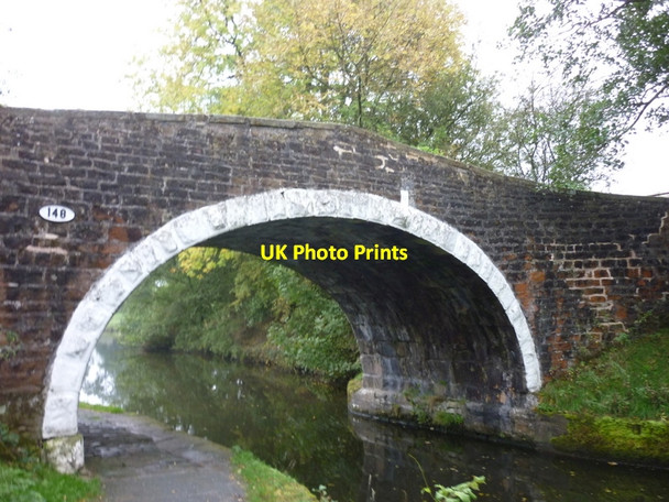 Photo 6"x4" Bridge #148 a farm bridge over the L&L Canal Hey\/SD8843 c2010