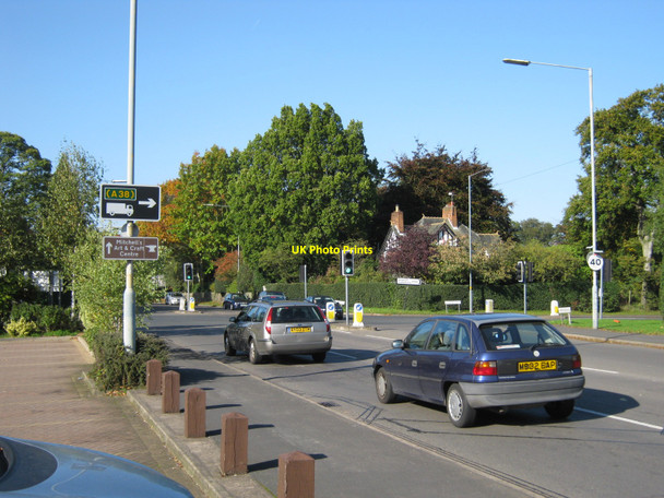 Photo 6"x4" Crossroads, Tamworth Road \/ Whitehouse Common Road Sutton Coldfield c2010