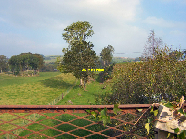 Photo 6"x4" Remains of old railway cutting Tongland c2010