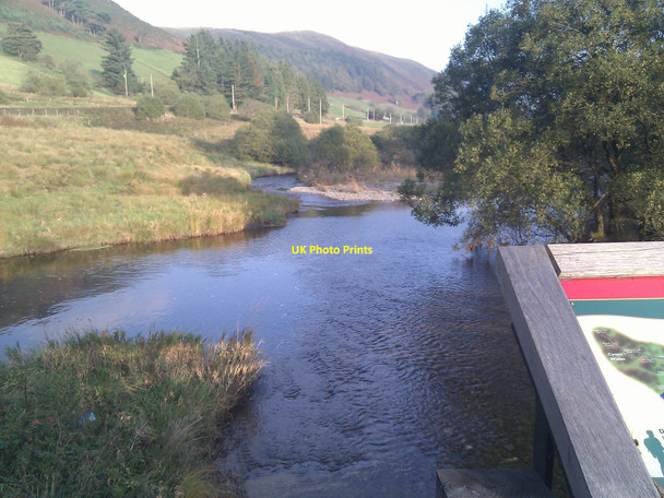 Photo 6"x4" The meeting of the rivers Pant Mawr\/SN8482 c2010