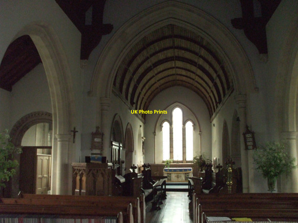 Photo 6"x4" Interior of St. Laurence's, Guestling Friar's Hill\/TQ8513 c2009