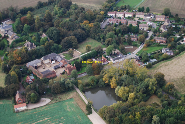 Photo 6"x4" Little Walden from the air Little Walden c2007