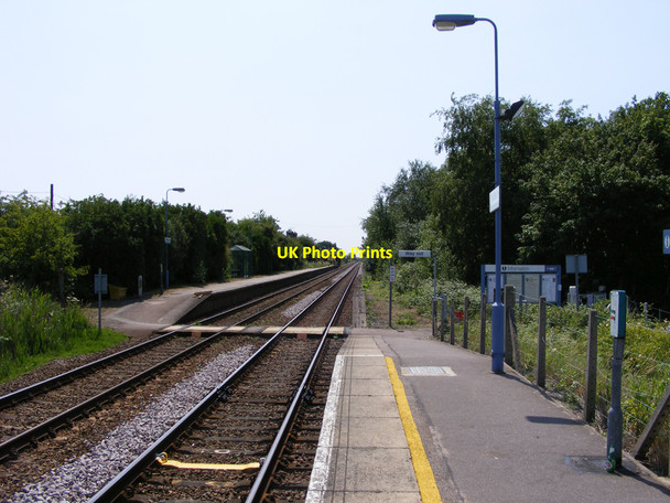 Photo 6"x4" Haddiscoe station St Olaves c2010
