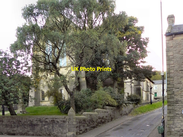 Photo 6"x4" St John The Evangelist's Church Bacup c2010