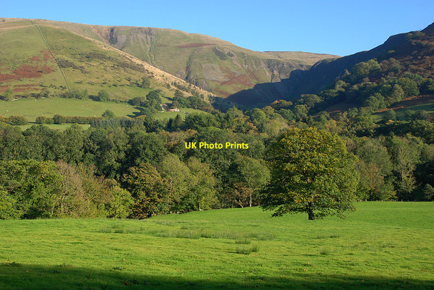 Photo 6"x4" View towards Cwm Pen-y-gelli Llanymawddwy c2010