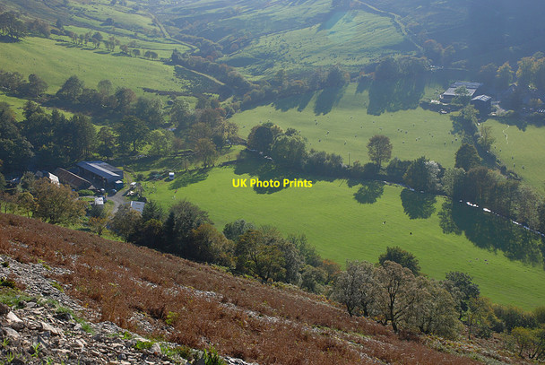 Photo 6"x4" Looking down into Cwm Cynllwyd Talardd\/SH8926 c2010