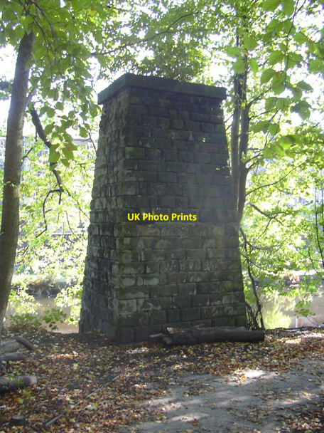 Photo 6"x4" Bridge Remains, Rochdale Canal, Todmorden Todmorden c2010