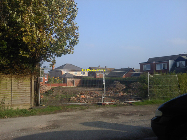 Photo 6"x4" The back garden becomes a building site... Kingsfold\/SD5326 c2010